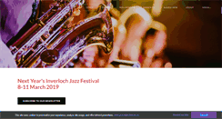 Desktop Screenshot of inverlochjazzfestival.com